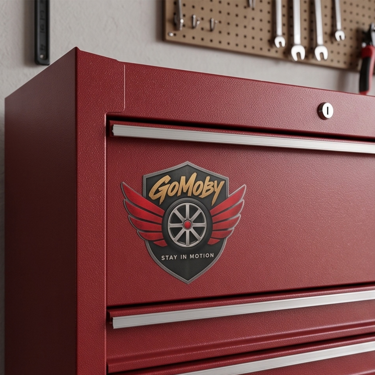 GoMoby Logo Die-Cut Vinyl Sticker